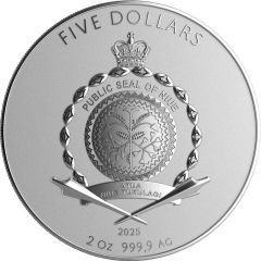 5 Dollars - Charles III Phoenix & Dragon