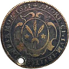 Token - Edme Ferry - Maire de Beaune Noblesse et villes