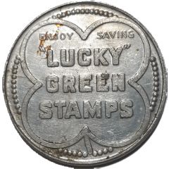 Promotional Token - Lucky Green Stamps