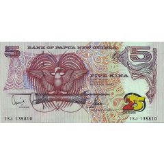 5 Kina 25 Years of Independence