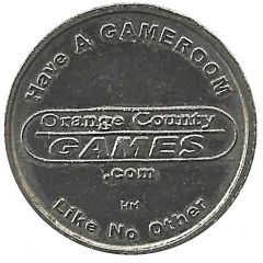 Game Token - Orange County Games Anaheim, California