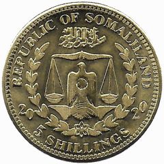 5 Shillings Kakatoe Galerita