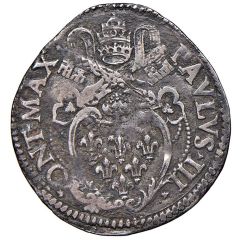 1 Giulio - Paul III Sword on shoulder
