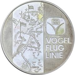 Medal - Vogelfluglinie ferry line `Deutschland`