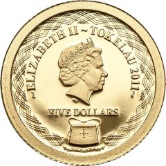 5 Dollars - Elizabeth II Roald Amundsen