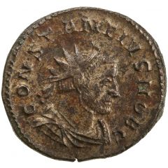 Antoninianus - Constantius I ORIENS AVGG, Sol