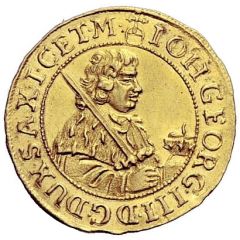 1/2 Ducat - John George III