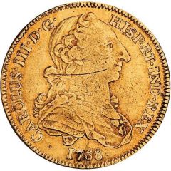 4 Escudos - Carlos III