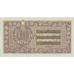 10 Lira Free Territory of Trieste - zone B