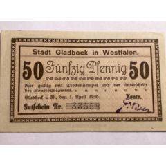 50 Pfennig Gladbeck