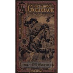 1/2 Goldback Oklahoma