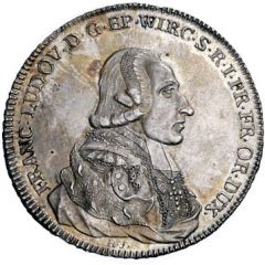 1 Thaler - Francis Louis of Erthal Konventionstaler