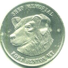Medallion - Shep Memorial Fort Benton, Montana