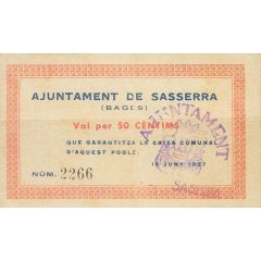 50 Céntimos Sasserra de Bages