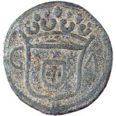 10 Bazarucos - José I Goa mint