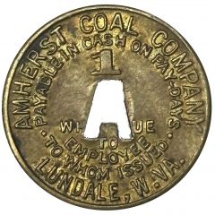 1 Cent - Amherst Coal Company Lundale, West Virginia