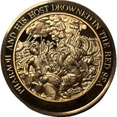 Medal - Thomason Medallic Bible Pharaoh Drowned