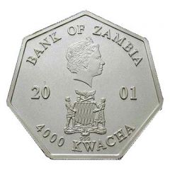 4000 Kwacha - Elizabeth II Calendar
