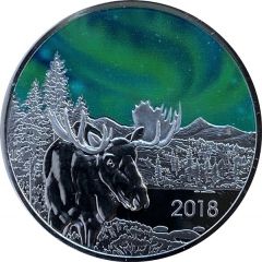 1 oz Silver TD Northern Lights