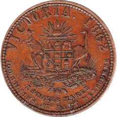 1 Penny - S. Deeble - Advance Victoria Melbourne, Victoria