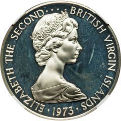 1 Dollar - Elizabeth II 2nd portrait, Silver Proof Issue