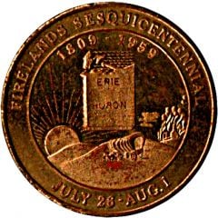 50 Cents - Firelands Sesquicentennial