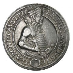 1 Guldenthaler - Ferdinand II of Tyrol Mühlau