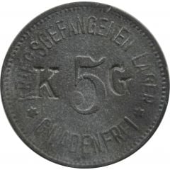 5 Pfennig - Gnadenfrei Kriegsgefangenen Lager
