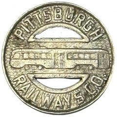 1 Fare - Pittsburgh Railways Co. Pittsburgh, Pennsylvania