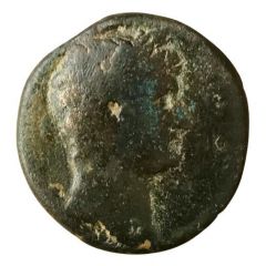 Æ24 - Hadrianus ΔΑΜΑCΚΗΝⲰΝ ΜΗΤΡΟΠΟΛEⲰC, Divus, Damascus