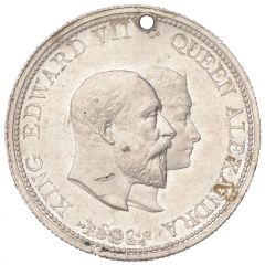 Medalet - Edward VII Coronation, Wigan
