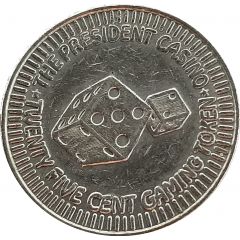 25 Cents - President Casino Biloxi