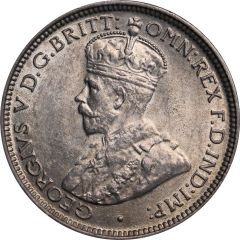 6 Pence - George V