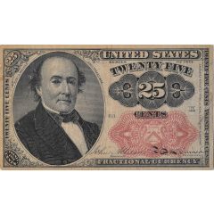 25 Cents `Fractional Currency` - 5th series
