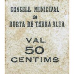 50 Céntimos Horta de Terra Alta