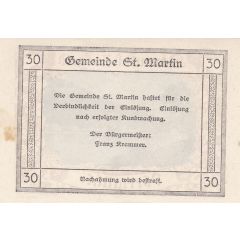 30 Heller St. Martin - Obermühl