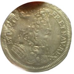 Rechenpfennig - Louis XIV Johann Weidingers