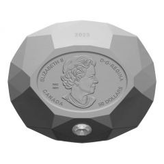 50 Dollars In the name of Elizabeth II, Forevermark Black Label Oval Diamond