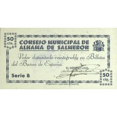 50 Céntimos Alhama de Salmerón