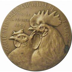 Medal - Société nationale d`aviculture de France