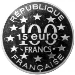 100 Francs / 15 Euro The Tour of Belem