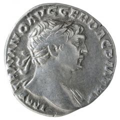 Denarius - Trajan COS V P P S P Q R OPTIMO PRINC, Aequitas