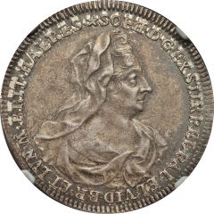 1/2 Taler - George I Louis Death of Sophia of Pfalz