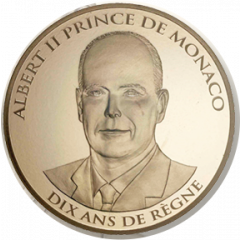 100 euros - Albert II Dix ans de règne