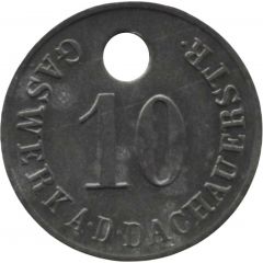 10 Pfennig - München Gaswerk A.D.Dachauerstr.
