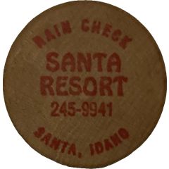 Token - Santa Resort Santa, Idaho