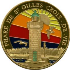 Jeton touristique - Souvenirs et Patrimoine - Saint Gilles Croix de Vie - Phare