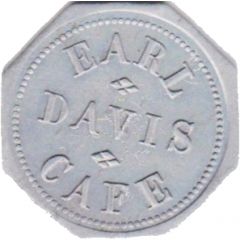 5 Cents - Earl Davis Cafe Allen, Nebraska