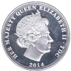 1 Crown - Elizabeth II William and Catherine, First Royal Tour