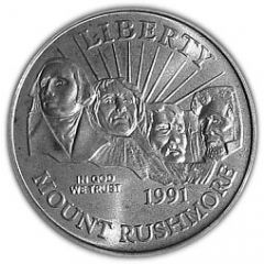 1/2 Dollar Mt. Rushmore